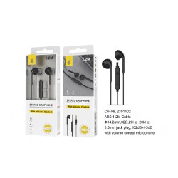 ONEPLUS EARPHONES C6406 NE WITH MICROPHONE 1.2M BLACK ONEPLUS EARPHONES C6406 NE WITH MICROPHONE 1.2M BLACK